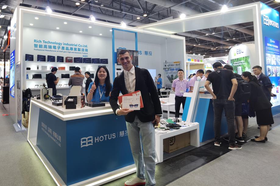 Hotus Technology la exposición mundial de electrónica de consumo de recursos de Hong Kong en la primavera de 2024 concluyó con (图12)