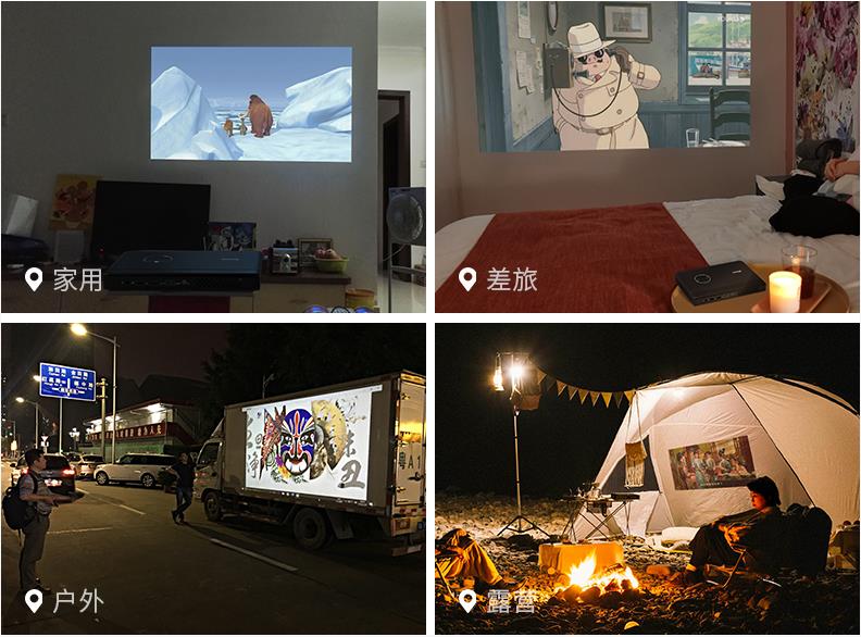 How to choose a portable mini projector suitable for business offices and outdoor camping(pic4)
